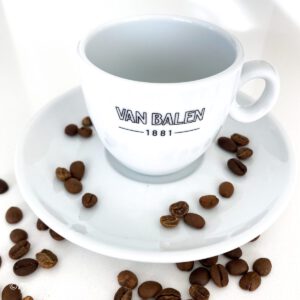 Van Balen koffie kop en Schotel