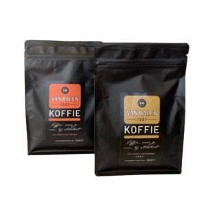 Koffiebonen GoudBrand en OranjeBrand